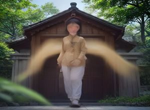 社区网格员在社区服务大厅向居民讲解网络诈骗防范知识，现场秩序井然